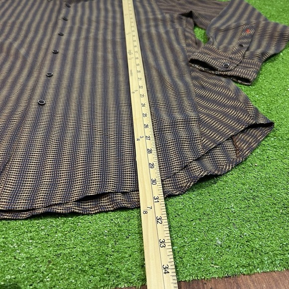 Robert Graham XL Button Down Shirt Causual Button Up Flip Cuff Geometric Patter - Picture 7 of 7